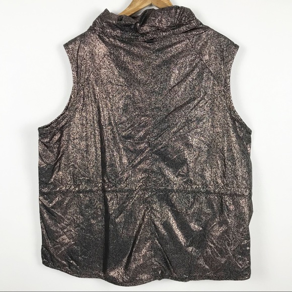 Fabletics Liora Metallic Funnel Neck Pullo… - Picture 12 of 14
